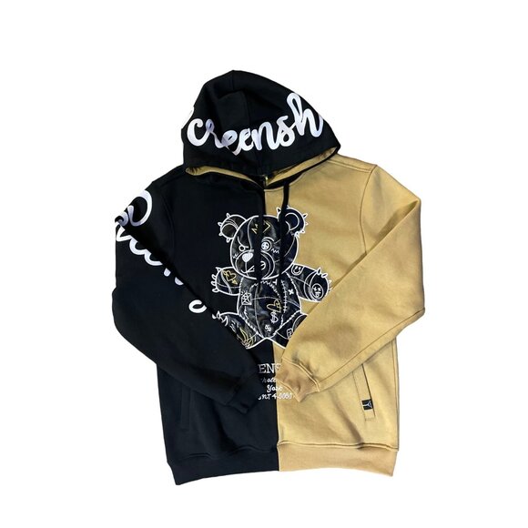 Screenshot Hoodie Mens S Used Pullover New York COLOR BLOCK BEAR FLEECE - Picture 3 of 11